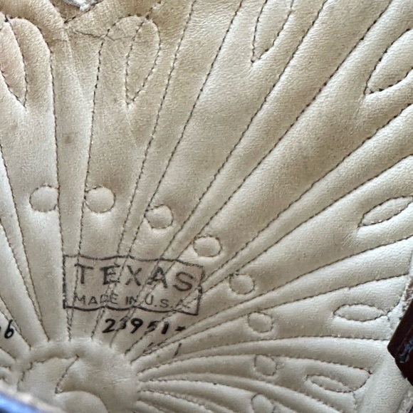 Vintage Texas Brand Made in the USA Cowboy Boots Size 8.5 - Picture 13 of 13